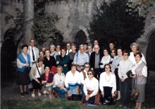 El grup que vam visitar Sant Benet el 22 d'octubre del 89